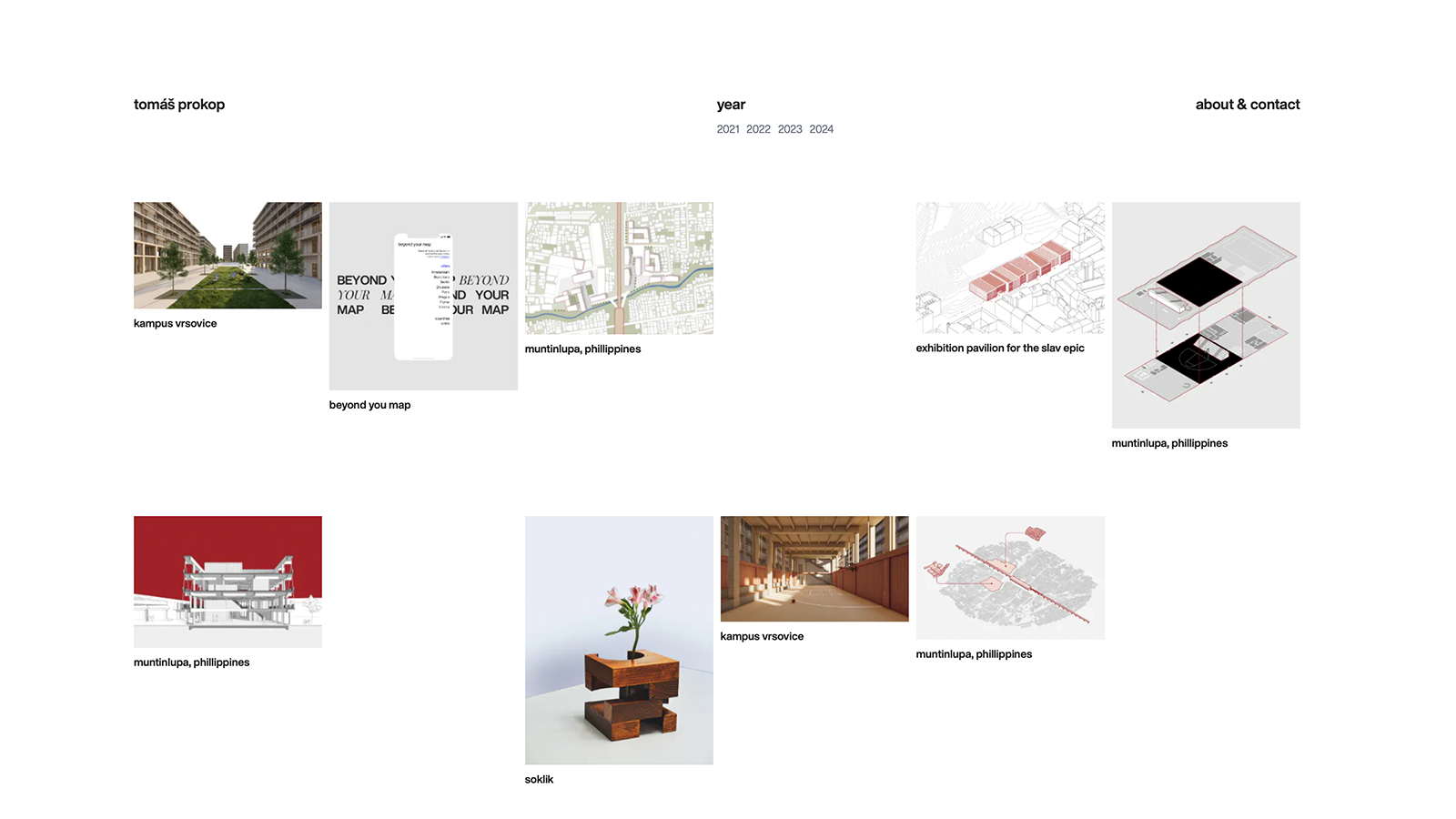 Tomas Prokop Portfolio